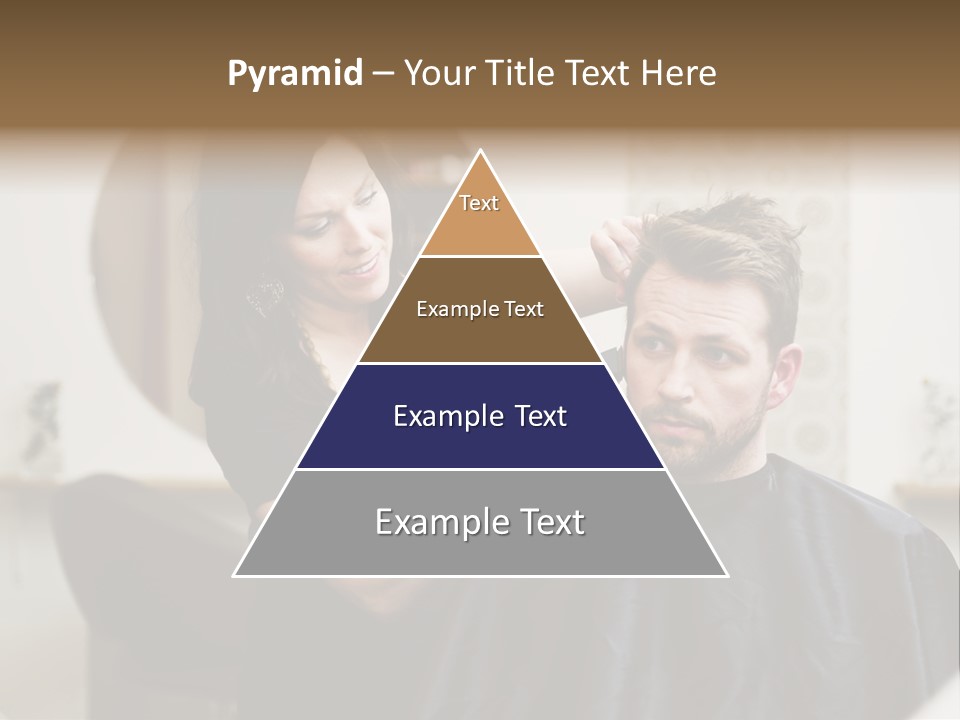 Hair Razor Cape PowerPoint Template