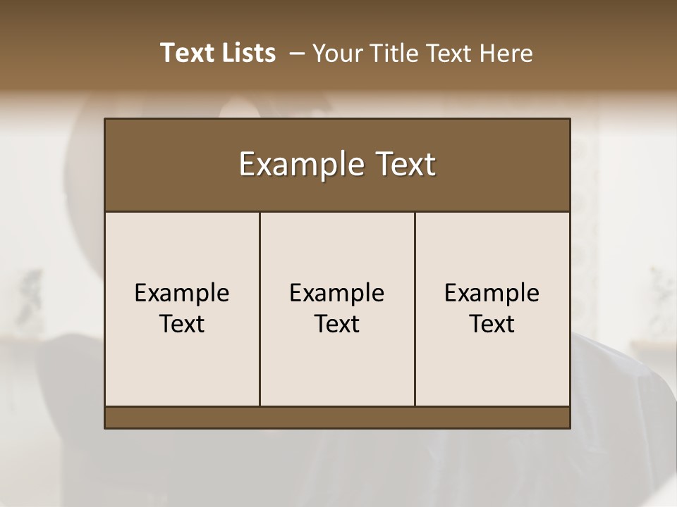Hair Razor Cape PowerPoint Template