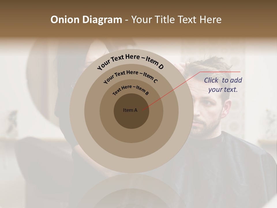 Hair Razor Cape PowerPoint Template