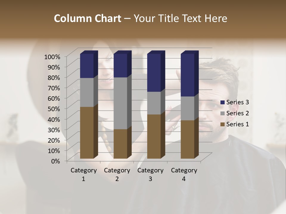 Hair Razor Cape PowerPoint Template