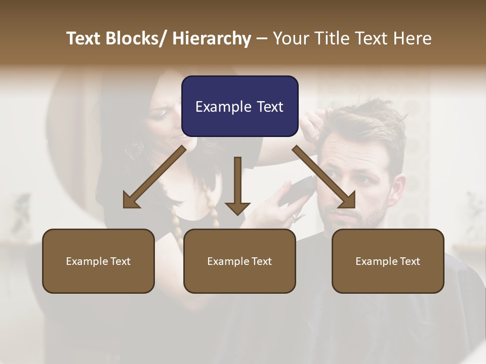 Hair Razor Cape PowerPoint Template