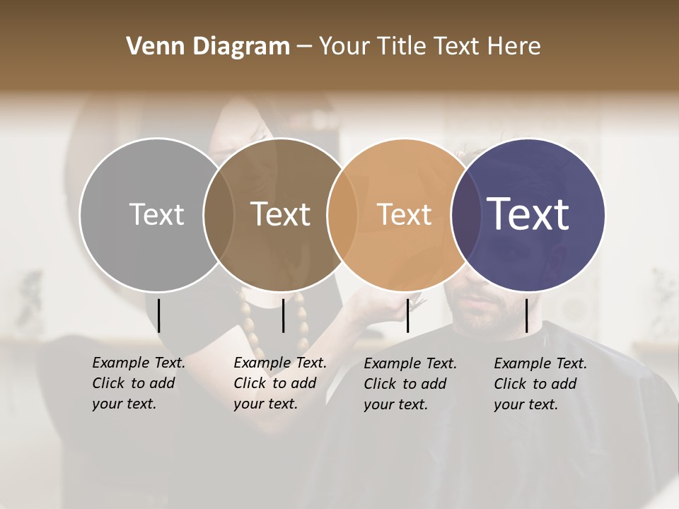 Hair Razor Cape PowerPoint Template