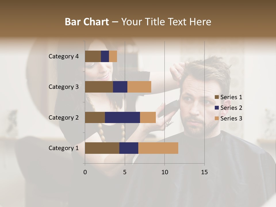 Hair Razor Cape PowerPoint Template