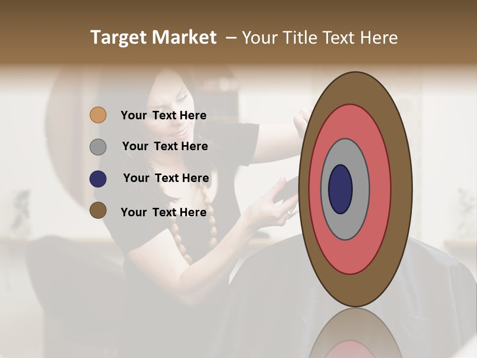 Hair Razor Cape PowerPoint Template