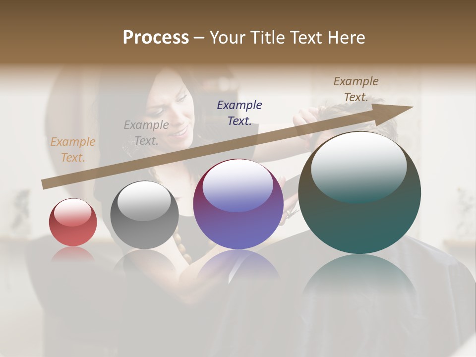 Hair Razor Cape PowerPoint Template