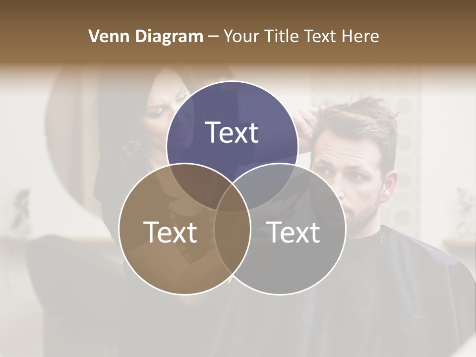 Hair Razor Cape PowerPoint Template