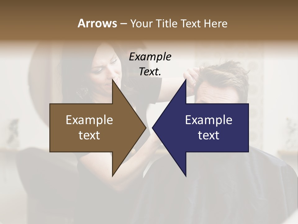 Hair Razor Cape PowerPoint Template