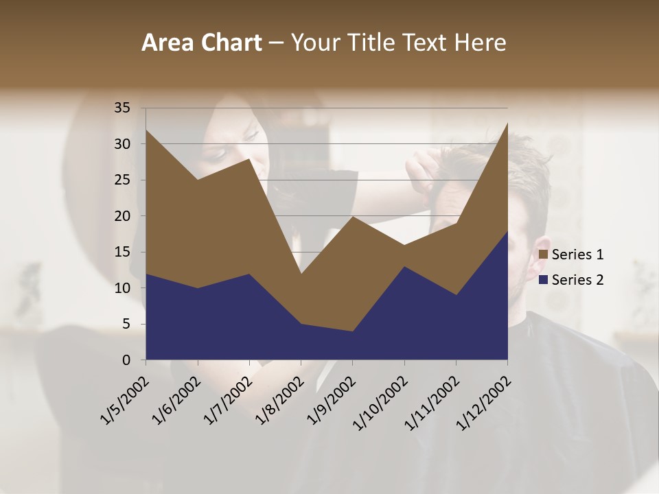 Hair Razor Cape PowerPoint Template