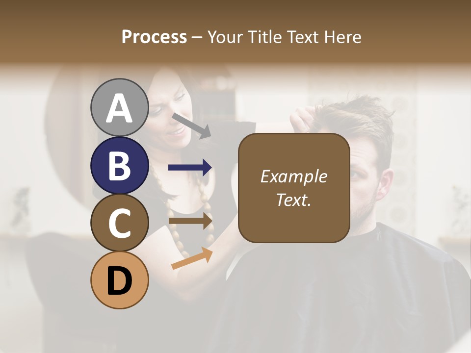 Hair Razor Cape PowerPoint Template