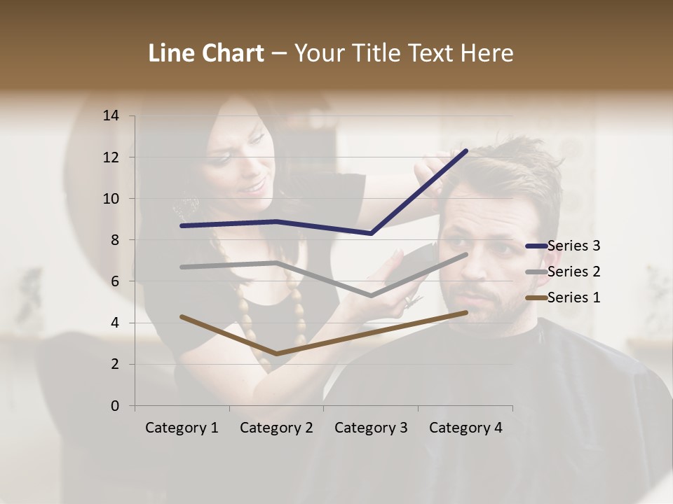 Hair Razor Cape PowerPoint Template