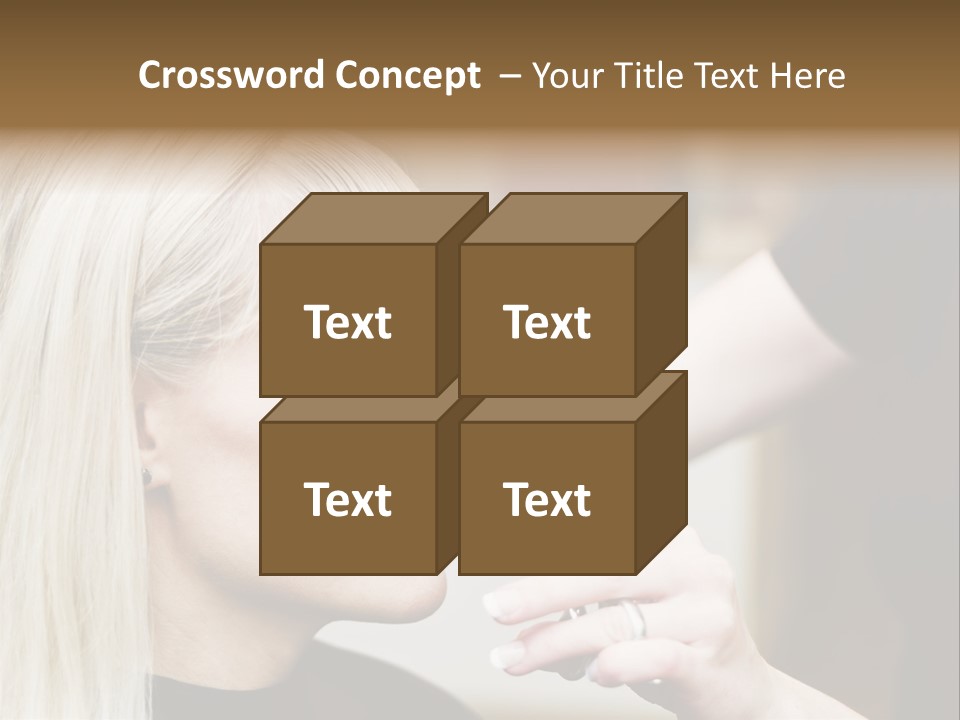 Service Human Elegance PowerPoint Template