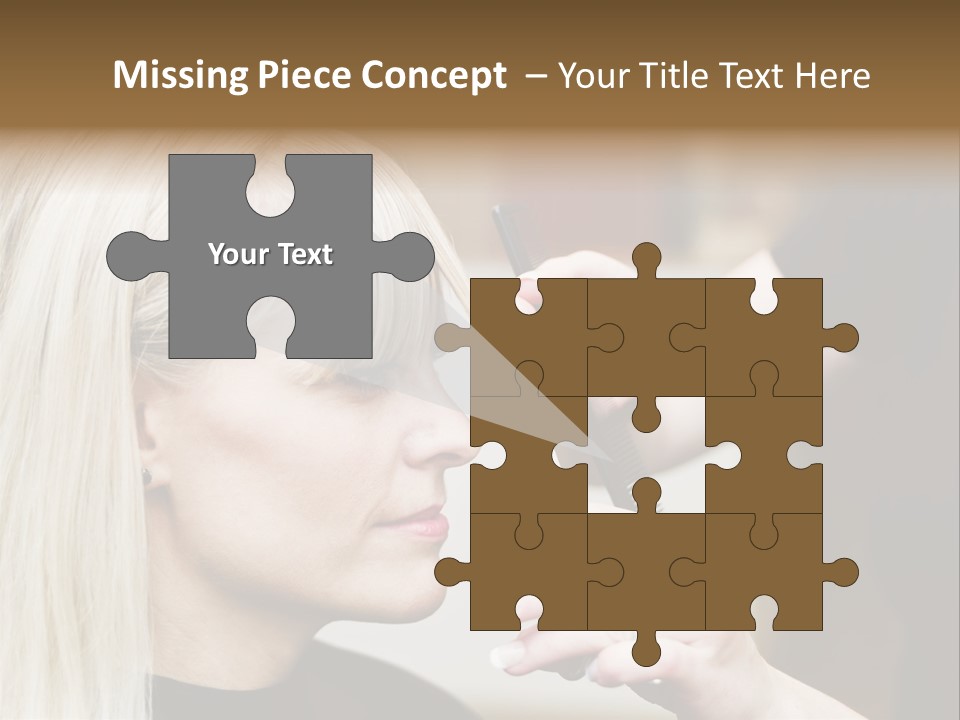 Service Human Elegance PowerPoint Template
