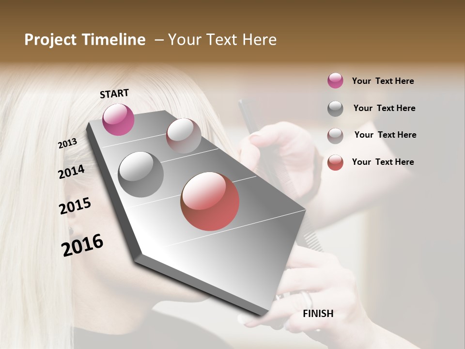 Service Human Elegance PowerPoint Template