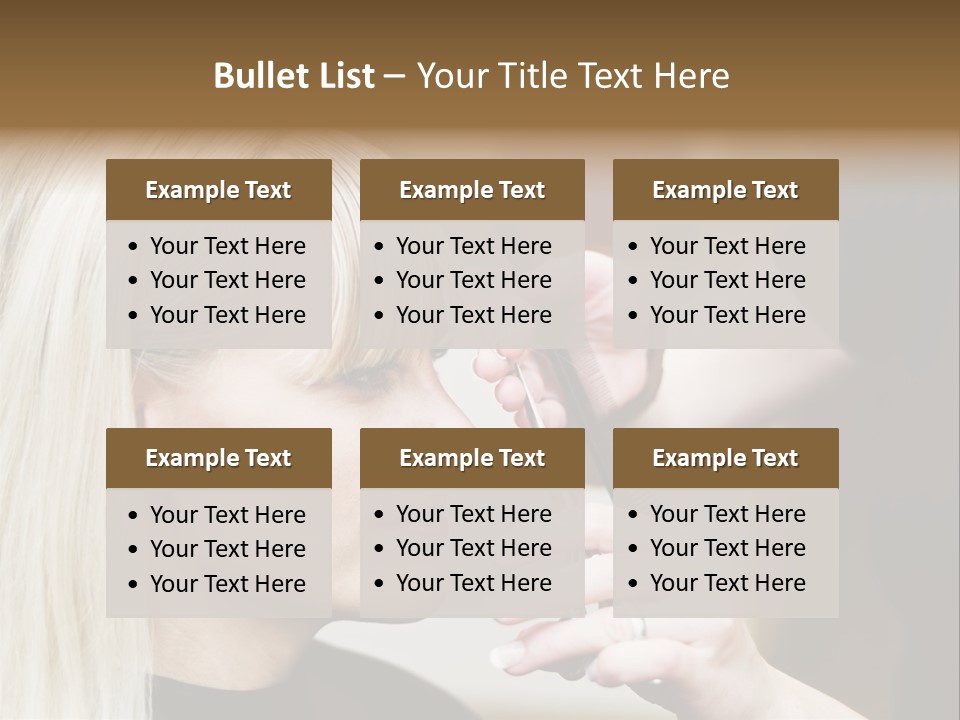 Service Human Elegance PowerPoint Template