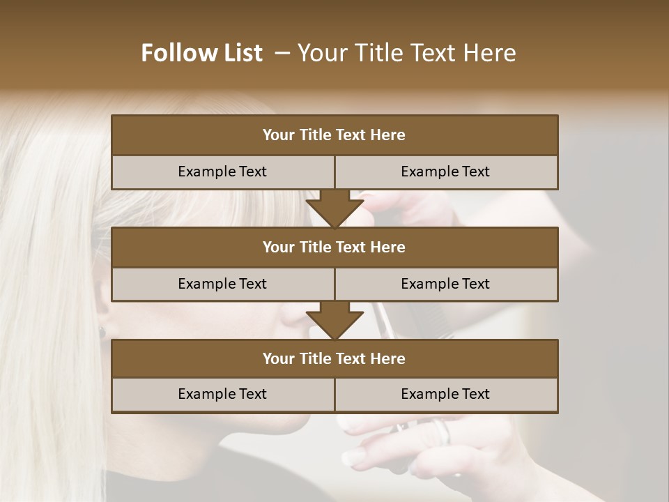 Service Human Elegance PowerPoint Template