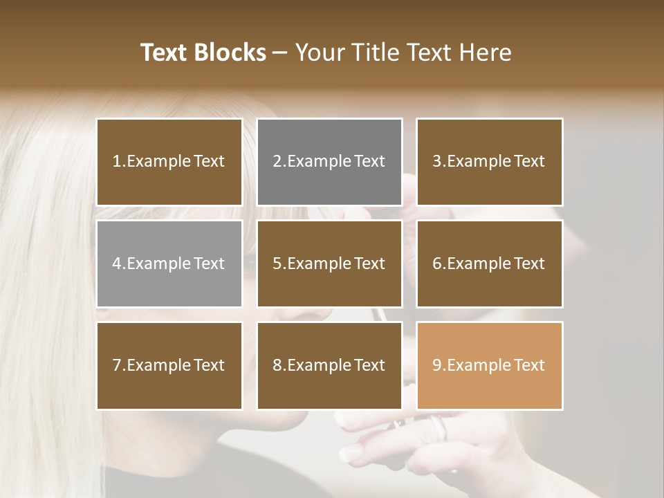 Service Human Elegance PowerPoint Template