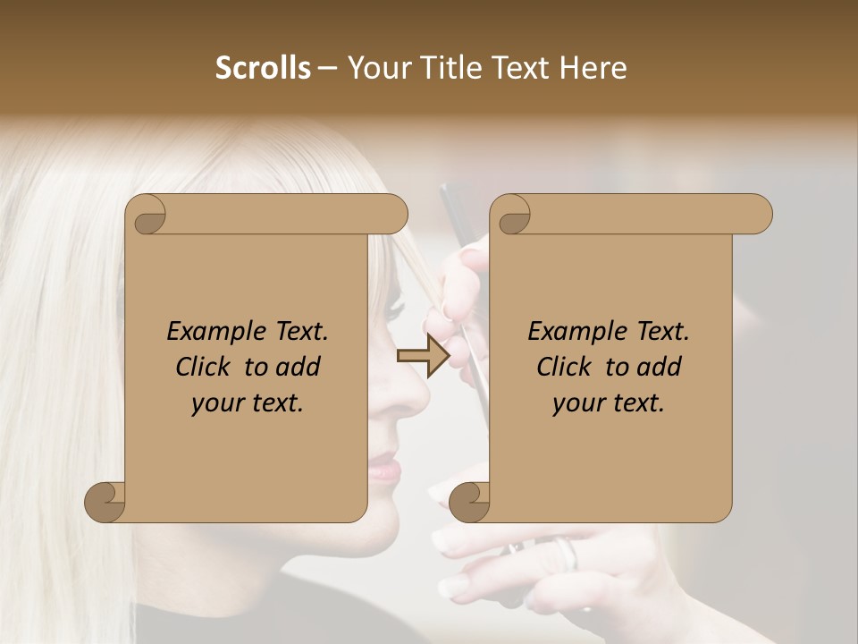 Service Human Elegance PowerPoint Template