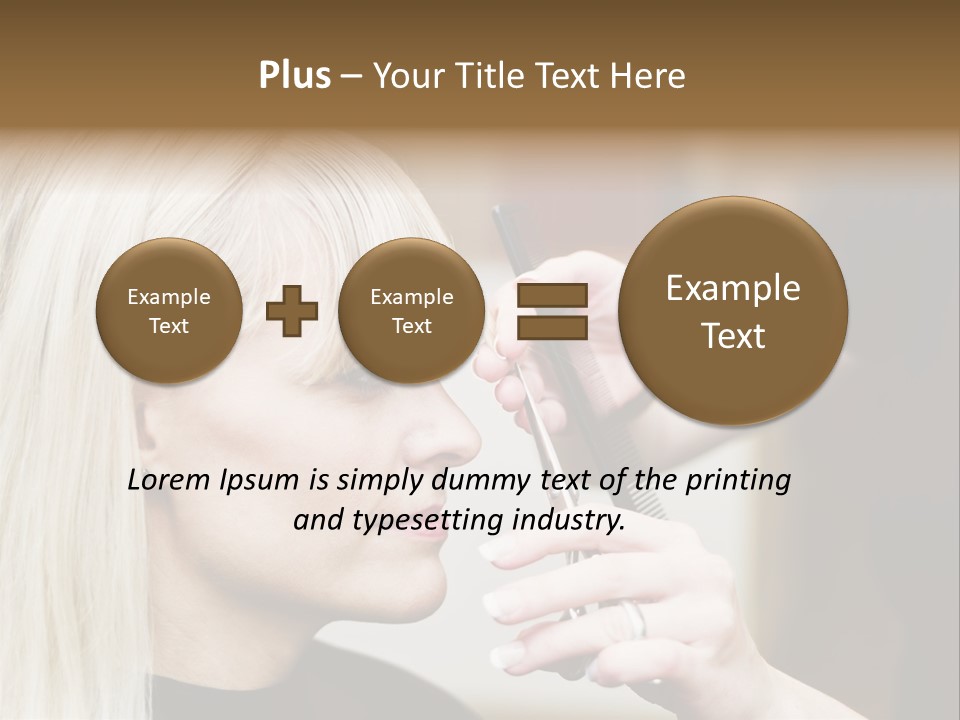 Service Human Elegance PowerPoint Template