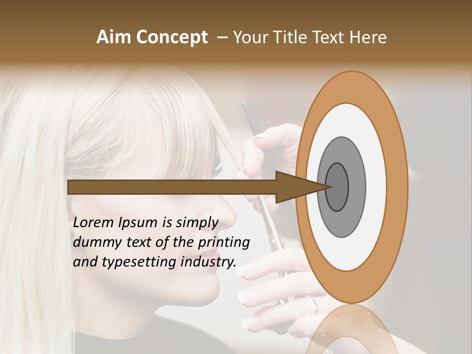 Service Human Elegance PowerPoint Template