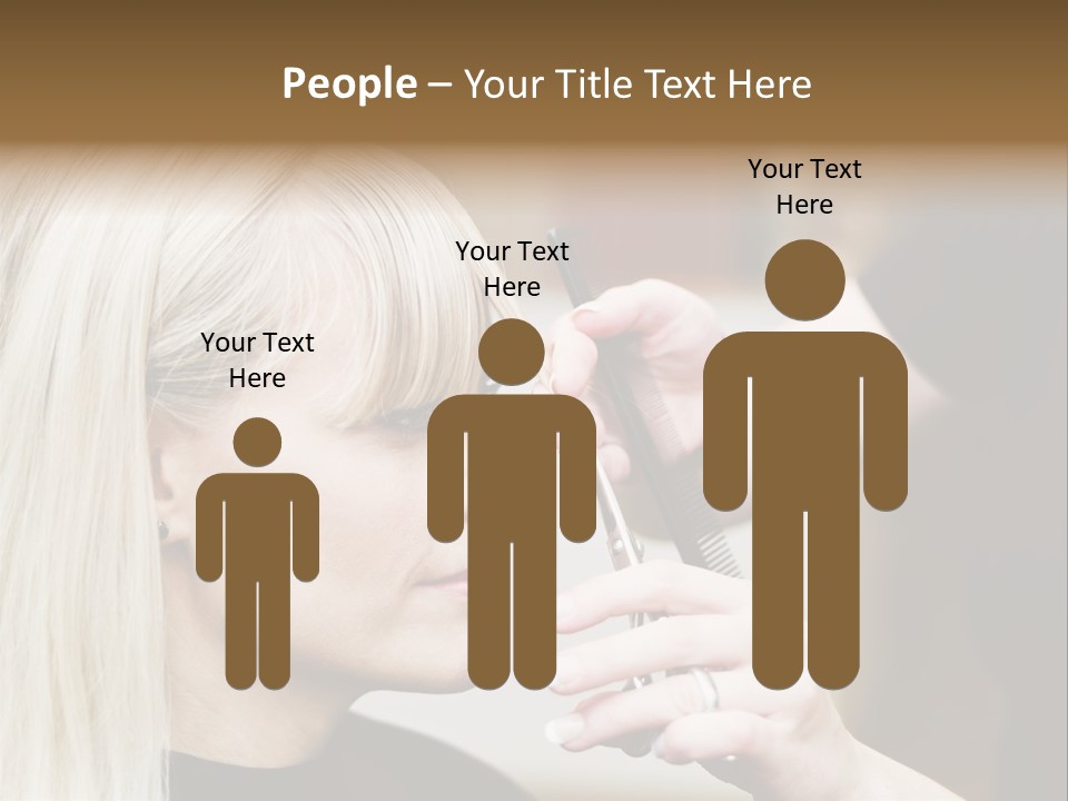 Service Human Elegance PowerPoint Template