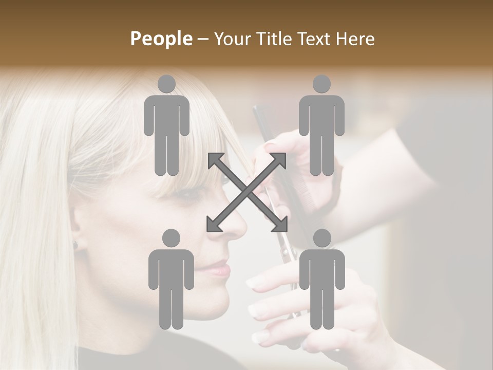 Service Human Elegance PowerPoint Template
