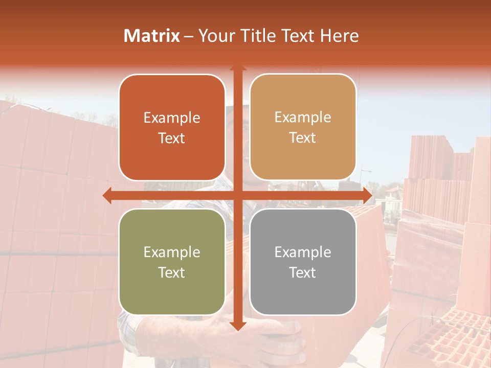 Holding Btp Portrait PowerPoint Template