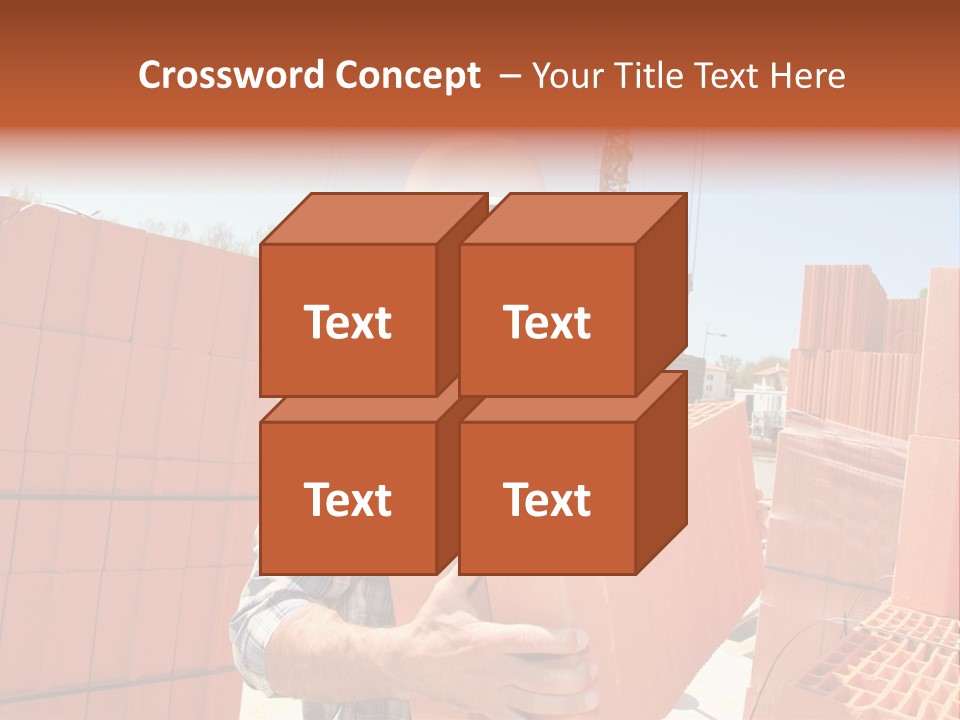 Holding Btp Portrait PowerPoint Template