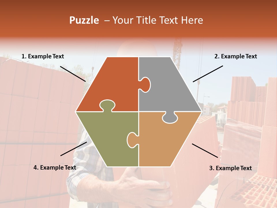 Holding Btp Portrait PowerPoint Template