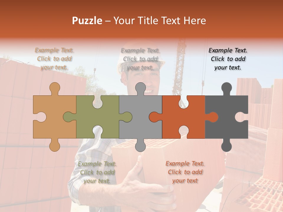 Holding Btp Portrait PowerPoint Template