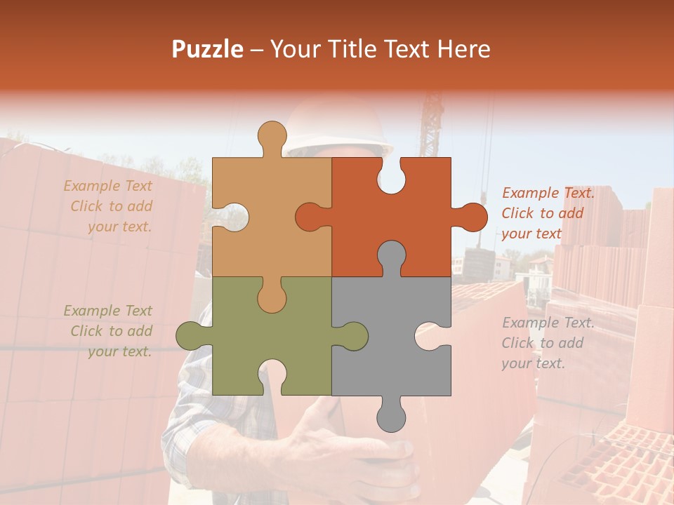 Holding Btp Portrait PowerPoint Template