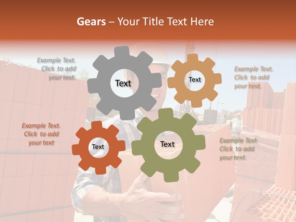 Holding Btp Portrait PowerPoint Template