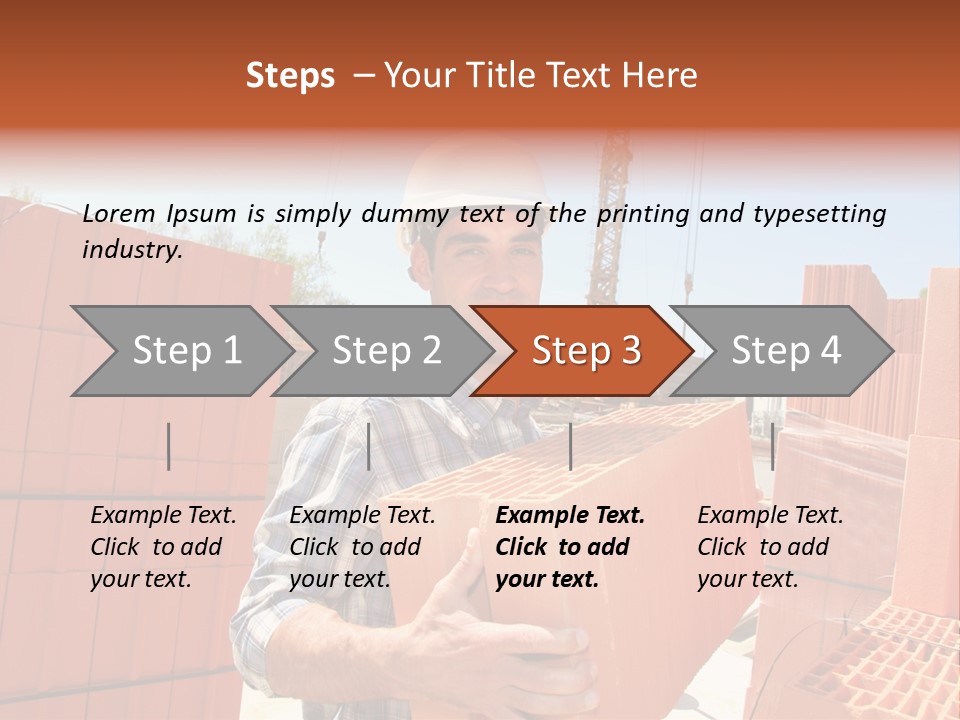 Holding Btp Portrait PowerPoint Template