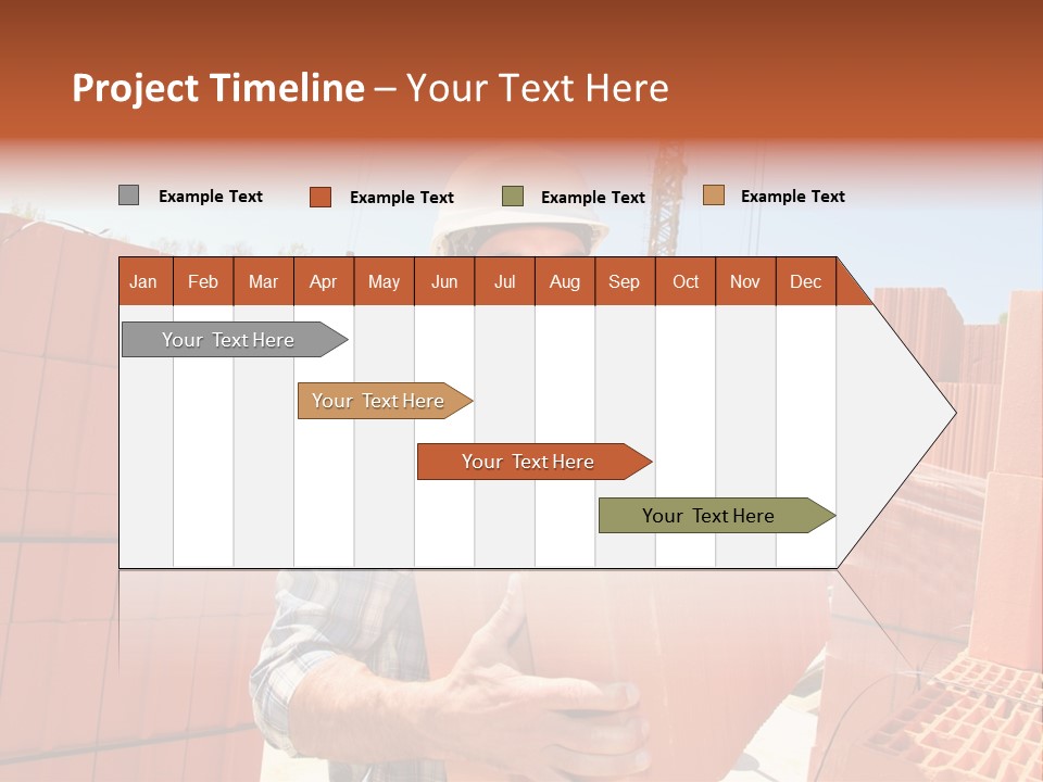 Holding Btp Portrait PowerPoint Template