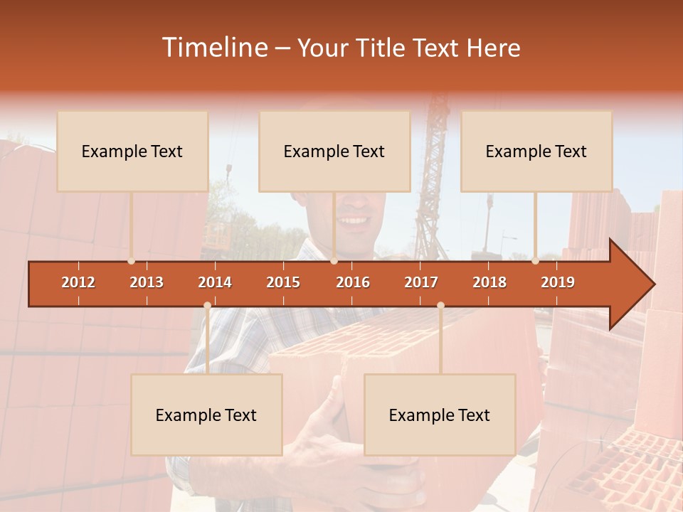 Holding Btp Portrait PowerPoint Template