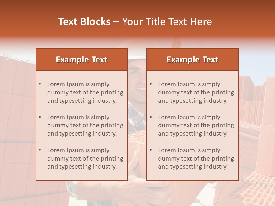 Holding Btp Portrait PowerPoint Template