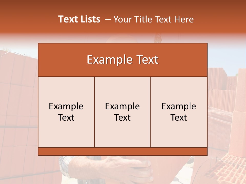Holding Btp Portrait PowerPoint Template