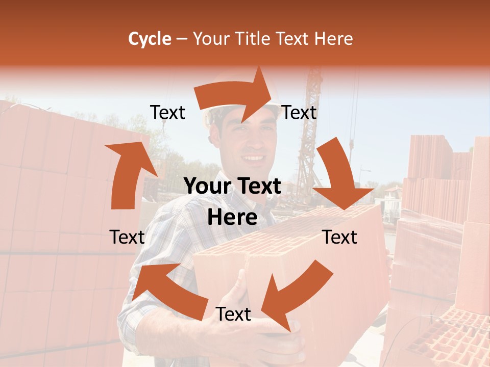 Holding Btp Portrait PowerPoint Template