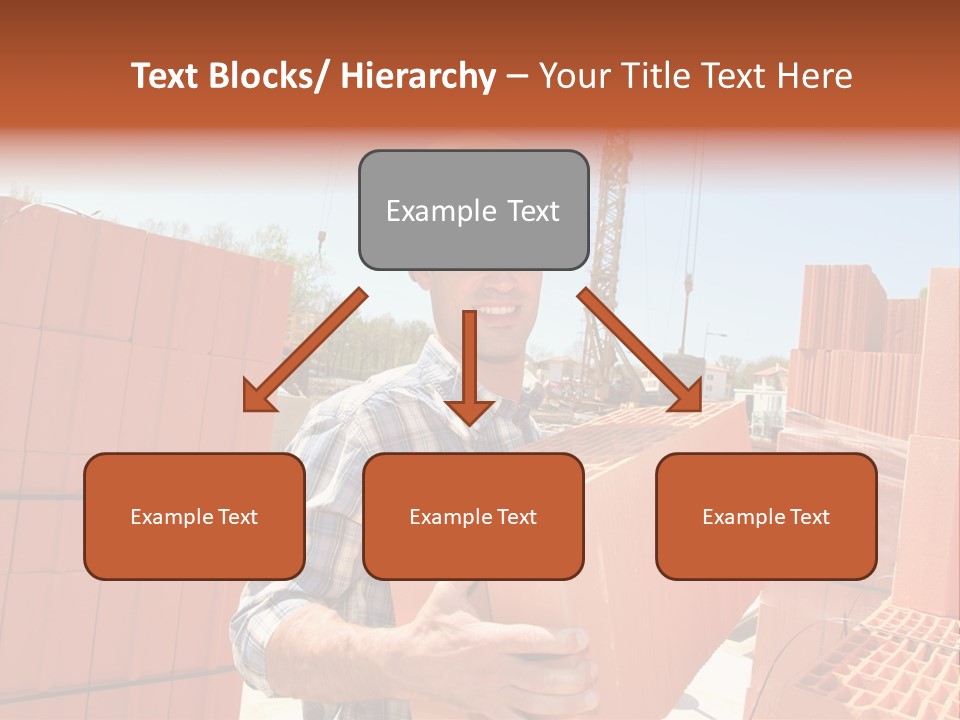 Holding Btp Portrait PowerPoint Template