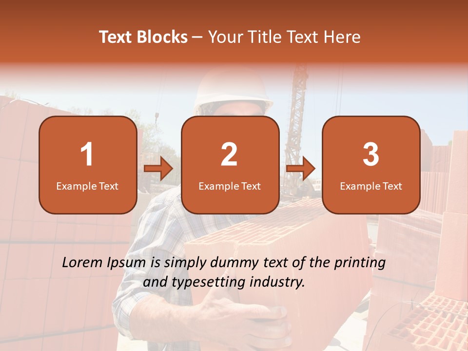 Holding Btp Portrait PowerPoint Template