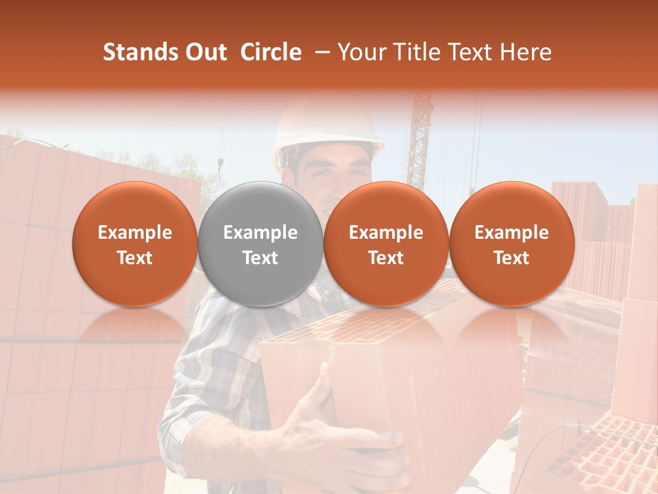 Holding Btp Portrait PowerPoint Template