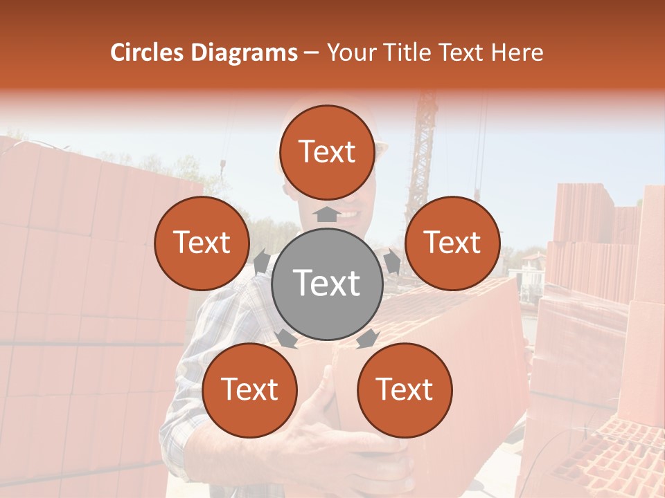 Holding Btp Portrait PowerPoint Template