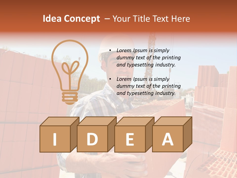 Holding Btp Portrait PowerPoint Template