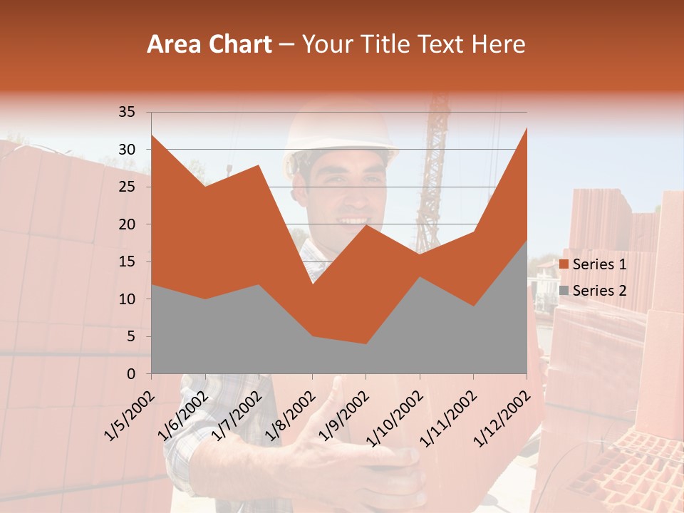 Holding Btp Portrait PowerPoint Template