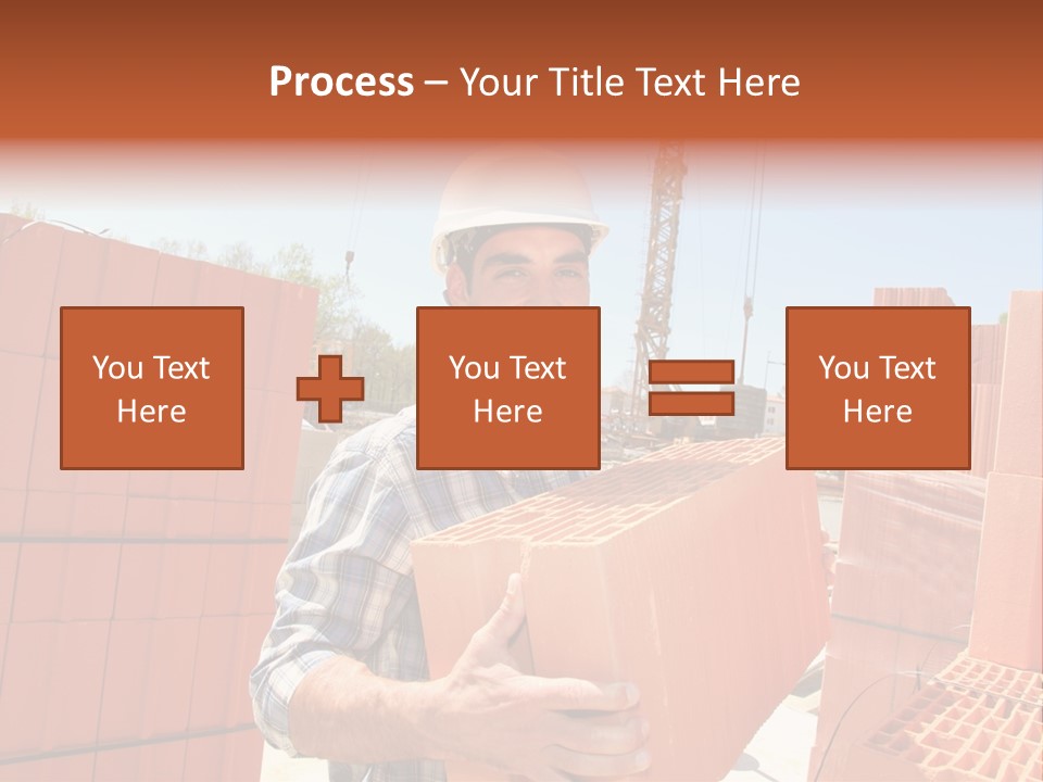 Holding Btp Portrait PowerPoint Template