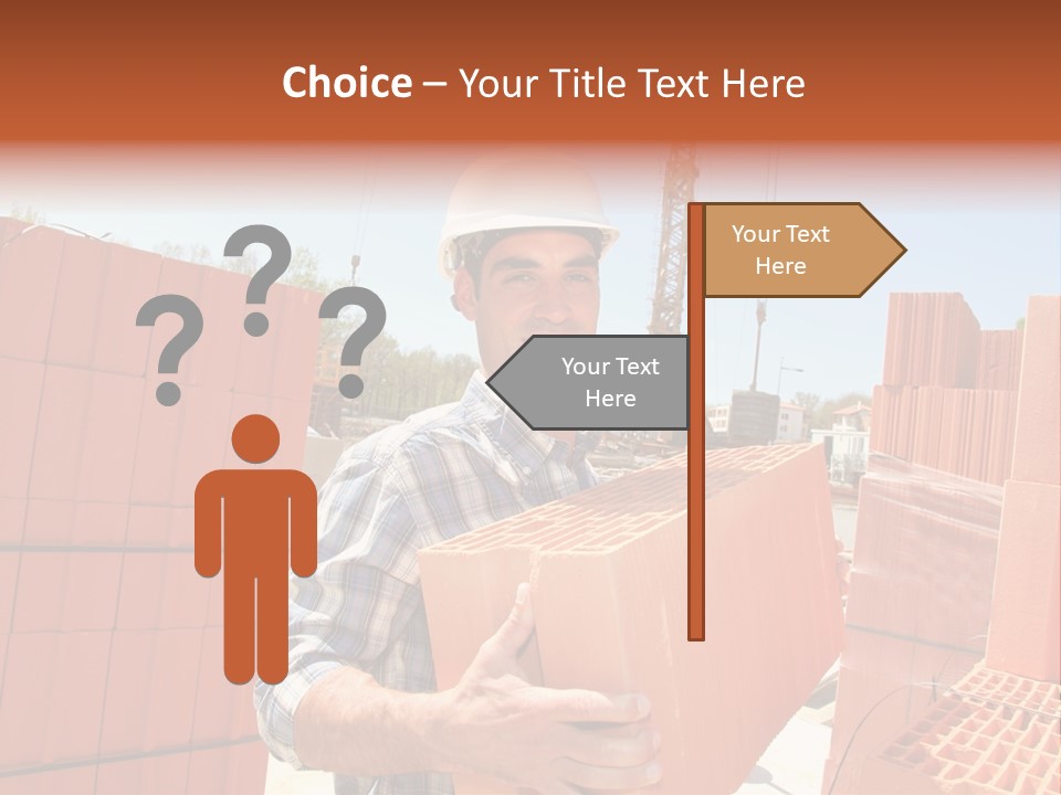 Holding Btp Portrait PowerPoint Template