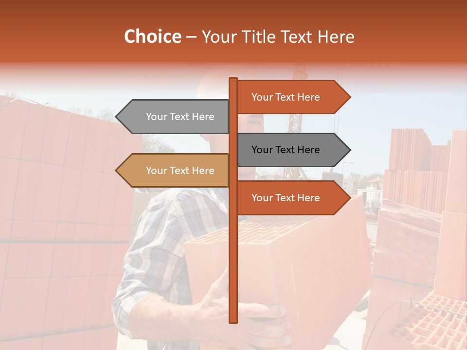 Holding Btp Portrait PowerPoint Template