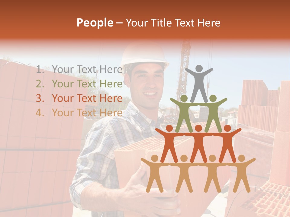 Holding Btp Portrait PowerPoint Template