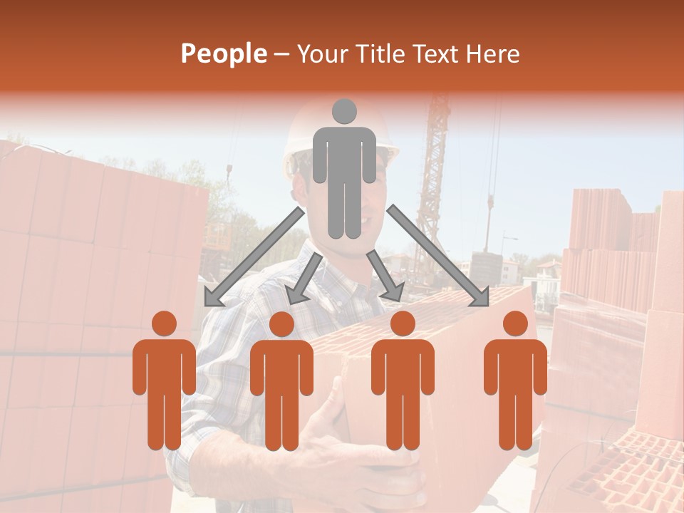 Holding Btp Portrait PowerPoint Template