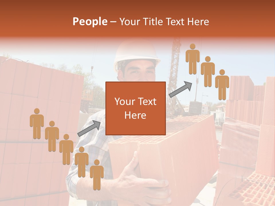 Holding Btp Portrait PowerPoint Template