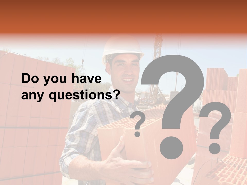 Holding Btp Portrait PowerPoint Template